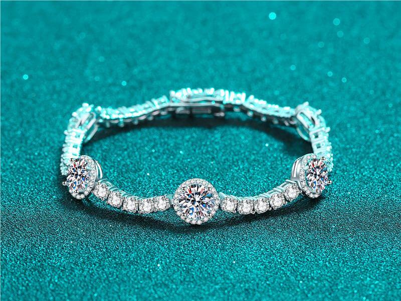 Moissanite Bracelet Making Your Everyday Brighter